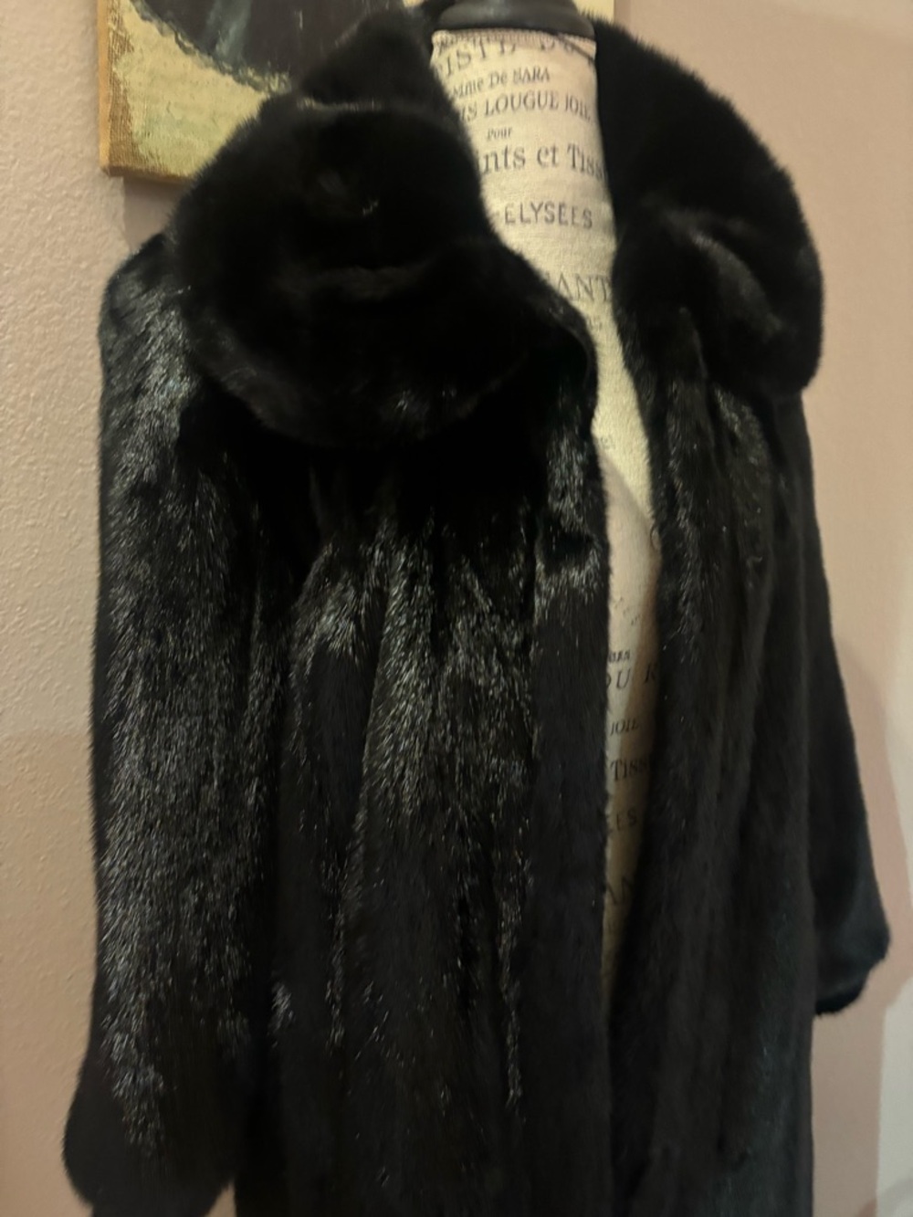 Valentino full length black fur - Picture 2 of 15